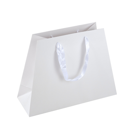 plain white gift bags