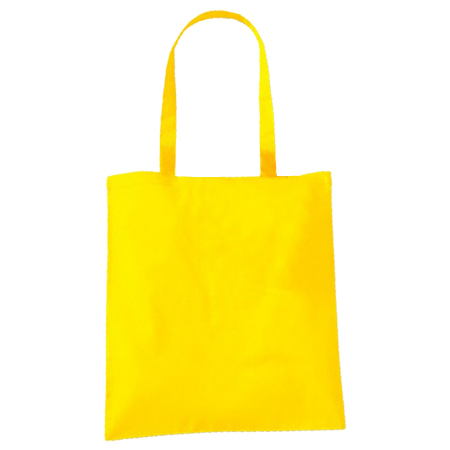CB2543 - Yellow Cotton Bags Long Handles